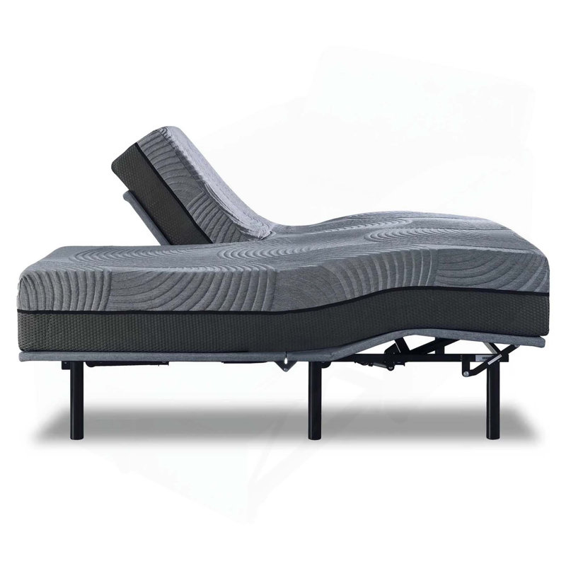 Matelas à plateau divisé infusé de gel, Grand lit