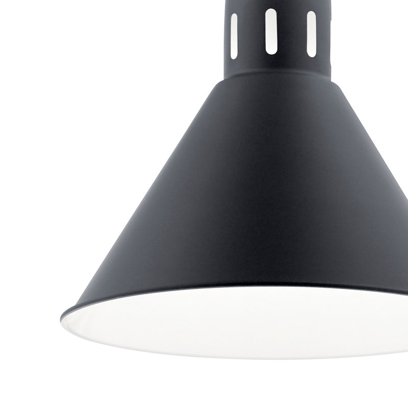 Porterfield 1 - Light Single Pendant, Black