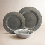 Kristoff Piece Handmade Melamine Dinnerware Set - Service for 4
