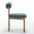 Abentego Solid Wood Fabric Dining Chair-1675978390-1663143971