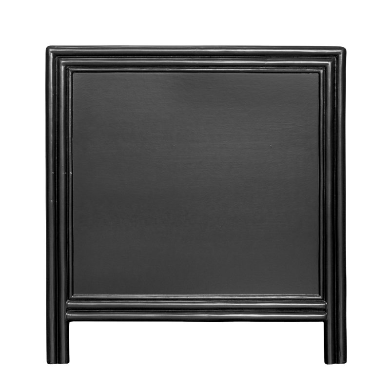 Clara Collection 1 - Drawer Nightstand, Black