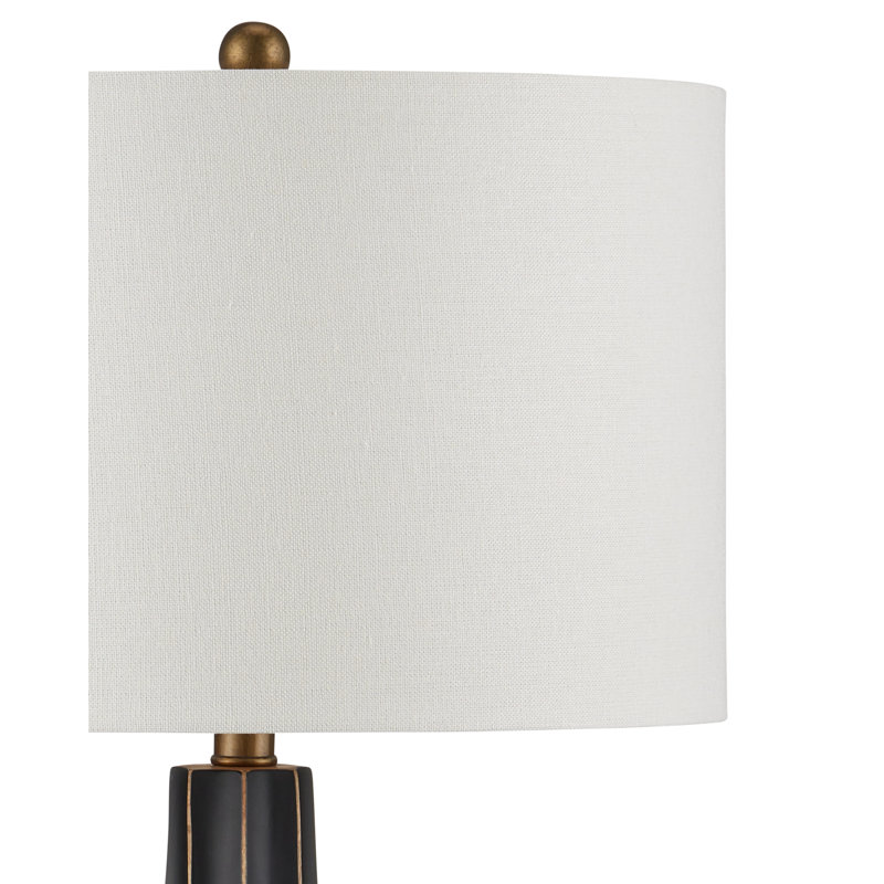 Lampe de table Bonbori, Noir