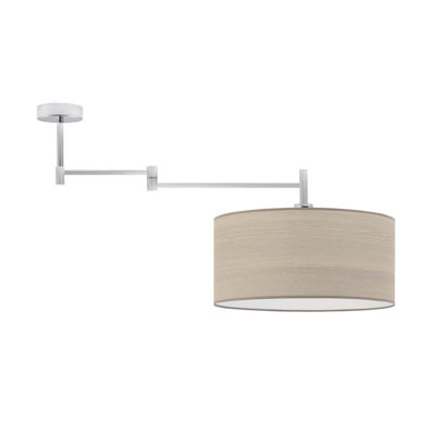 Blaike Fabric Semi Flush Mount