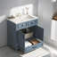 Ravan 30'' Single Bathroom Vanity with Ceramic Top