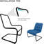 Fauteuil d'appoint rembourré Chumy-444017753