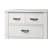 Cassini 31" White 5-Drawer Chest