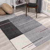 Leyburn Gray Area Rug