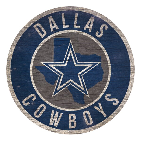 Dallas Cowboys: State of Texas - NFL Removable Wall Decal 40W x 38H