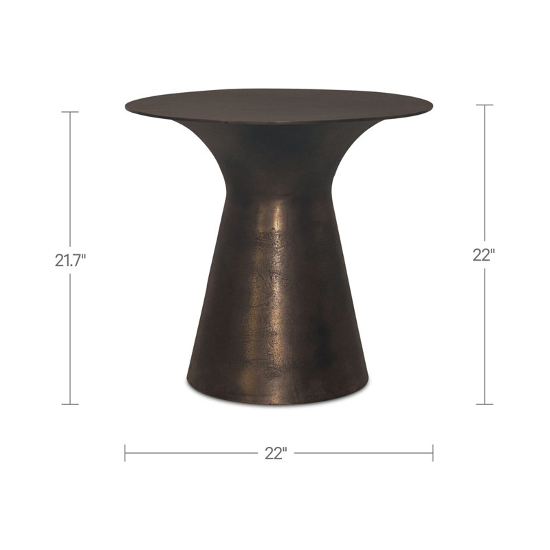Bardo Outdoor Round Side Table