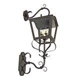 Dominic - Light Outdoor Wall Lantern