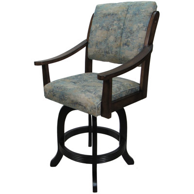 Beltz Swivel Wood Counter Stool
