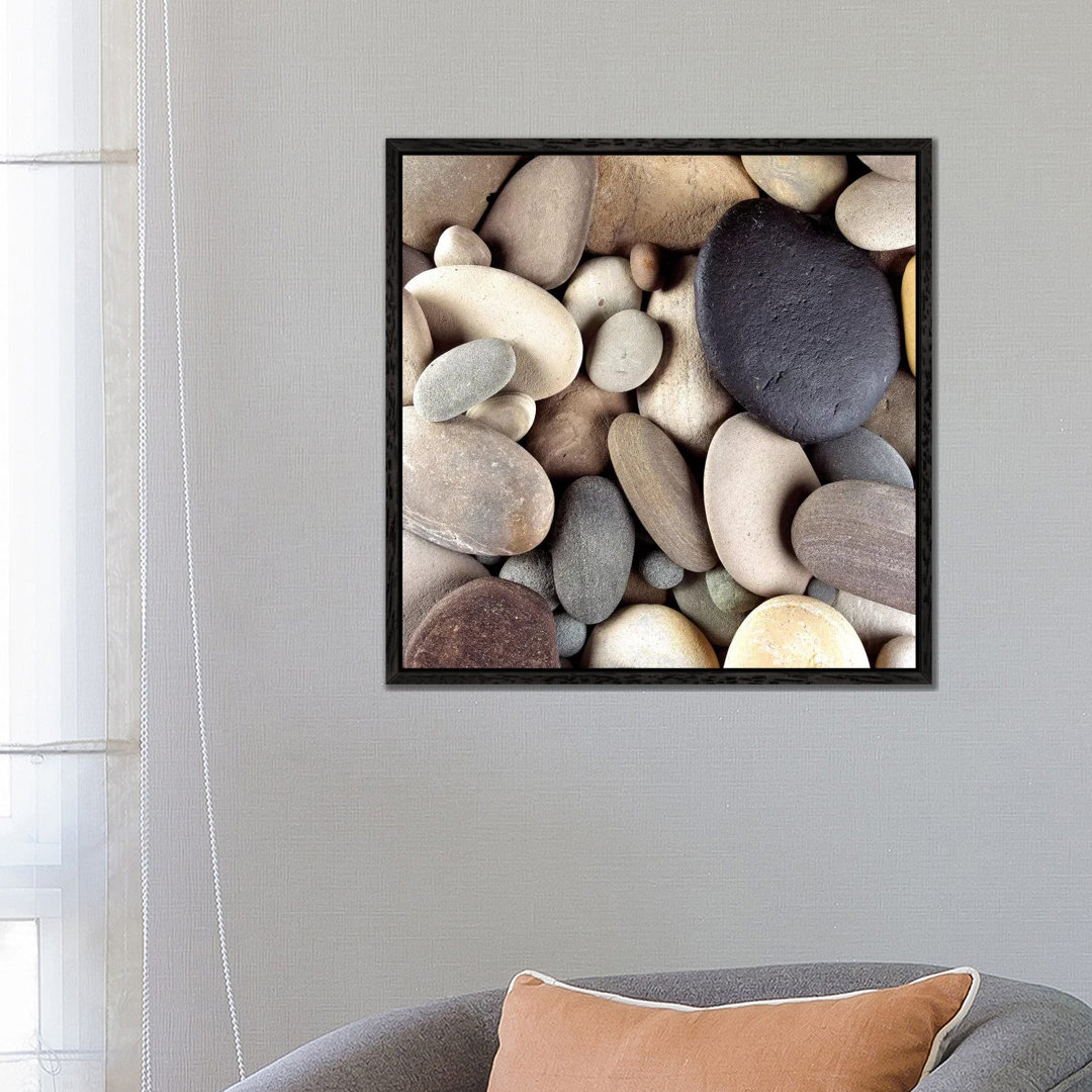 Leinwandbild Brown Pebbles von PhotoINC Studio