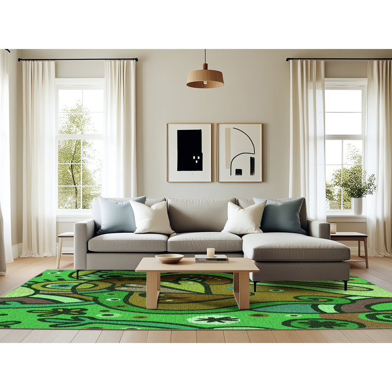 Indoor Rug, Rectangle 6' x 9'