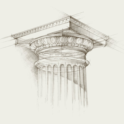 Colonne de l'UA CH - Schéma I