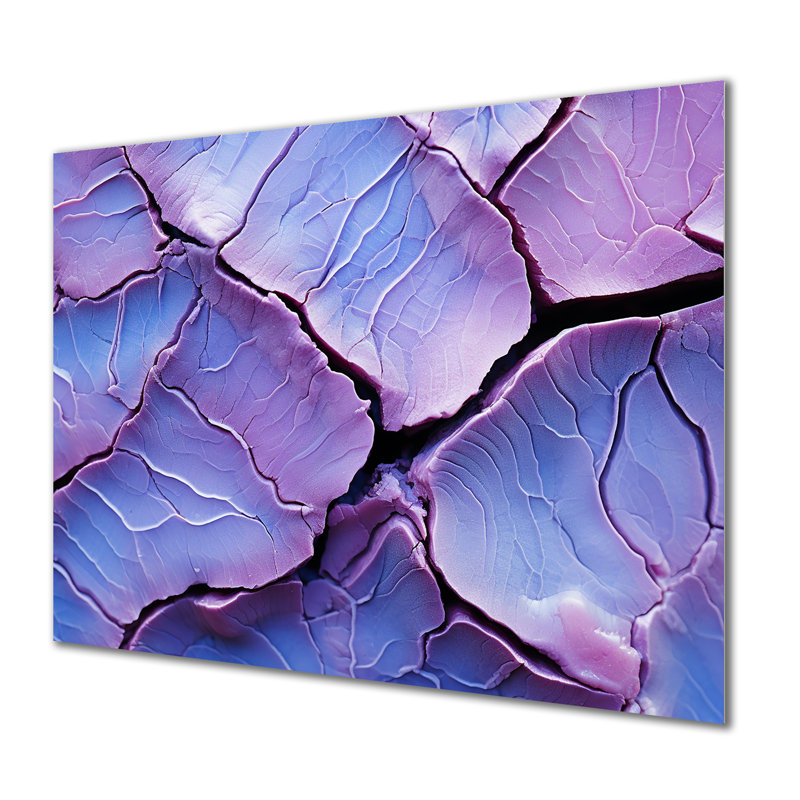 Pierre mauve volcanique Geode I - Art mural en métal avec pierre géode MT136120, H 12 po x l 20 po x P 1 po