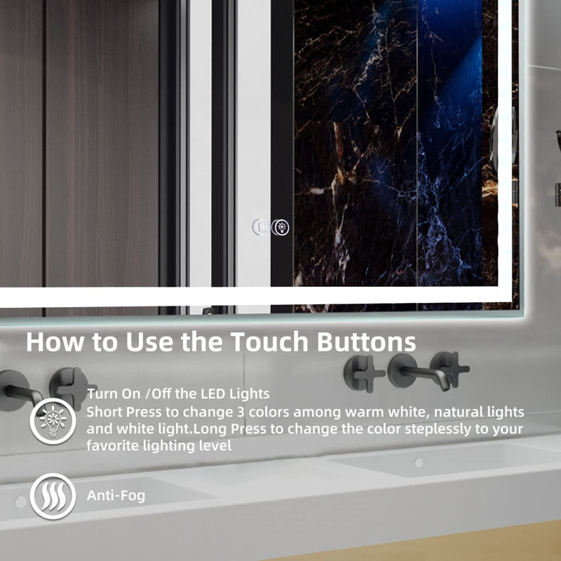 Gulesta Rectangle Wall Mirror, 20" x 28"