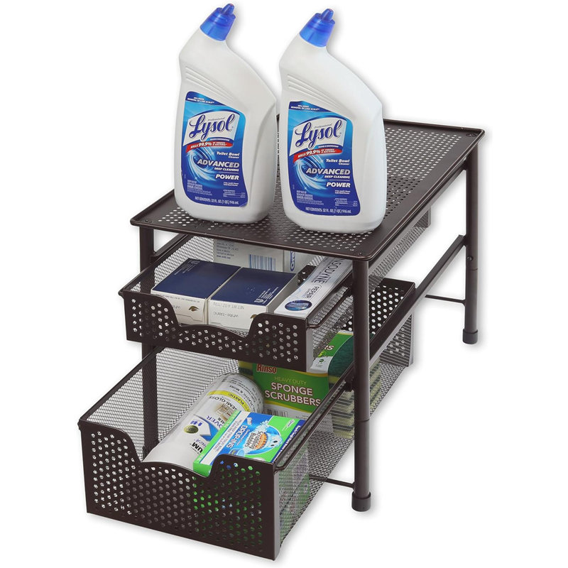 Tiroir de rangement empilable à 2 niveaux Houseware