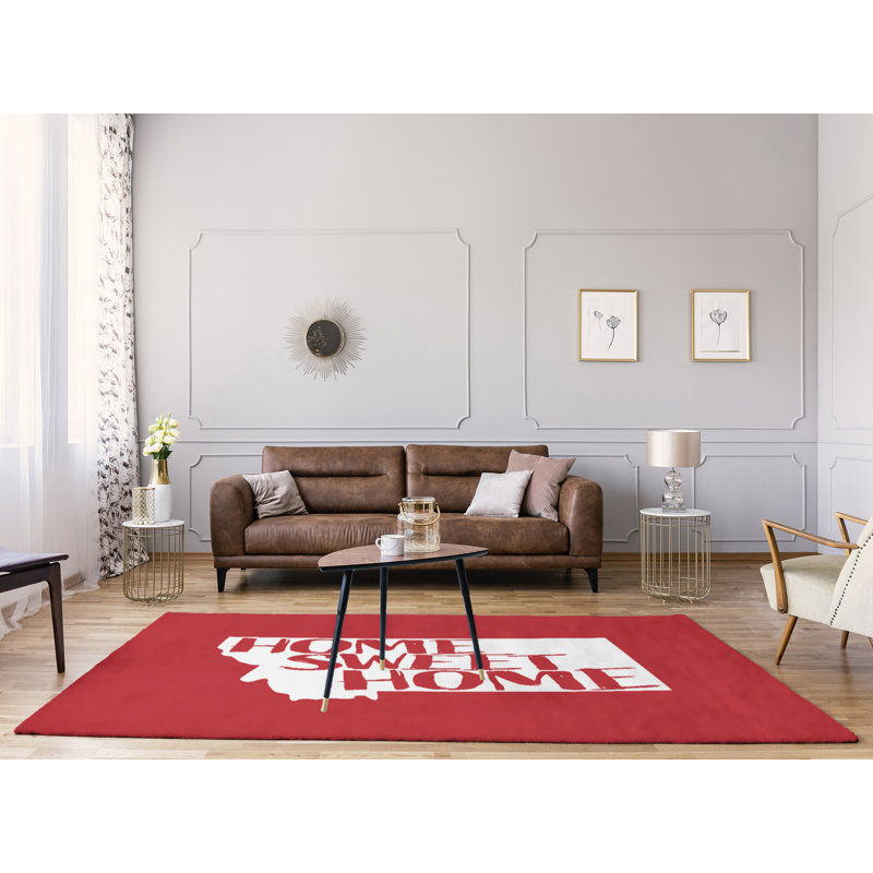 Tapis en poly-chenille montana à la maison, Rectangle 8 pi x 10 pi