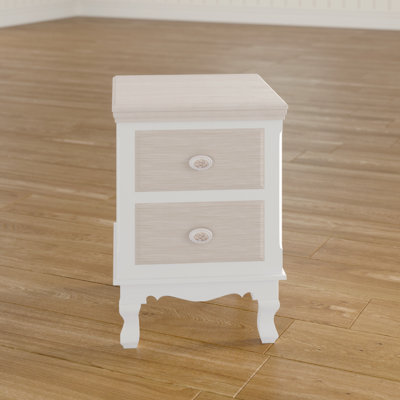 Erwan 37cm W Manufactured Wood Bedside Table