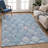Machine Washable Indoor/Outdoor Chantille ACN2879 Lattice Rug-785149087-785149079
