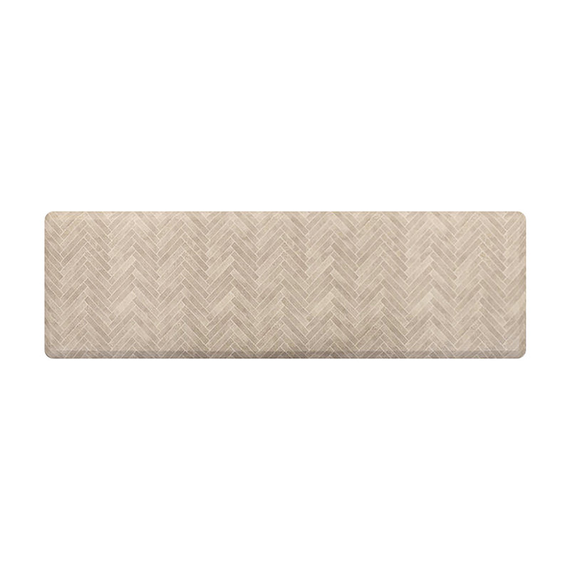 Happy Feet Herringbone Anti-Fatigue Non-Skid Kitchen Mat, Runner 1'10" x 6'