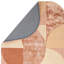 Corel Oval Geometric Wool Hand Tufted Dhurrie-100012437