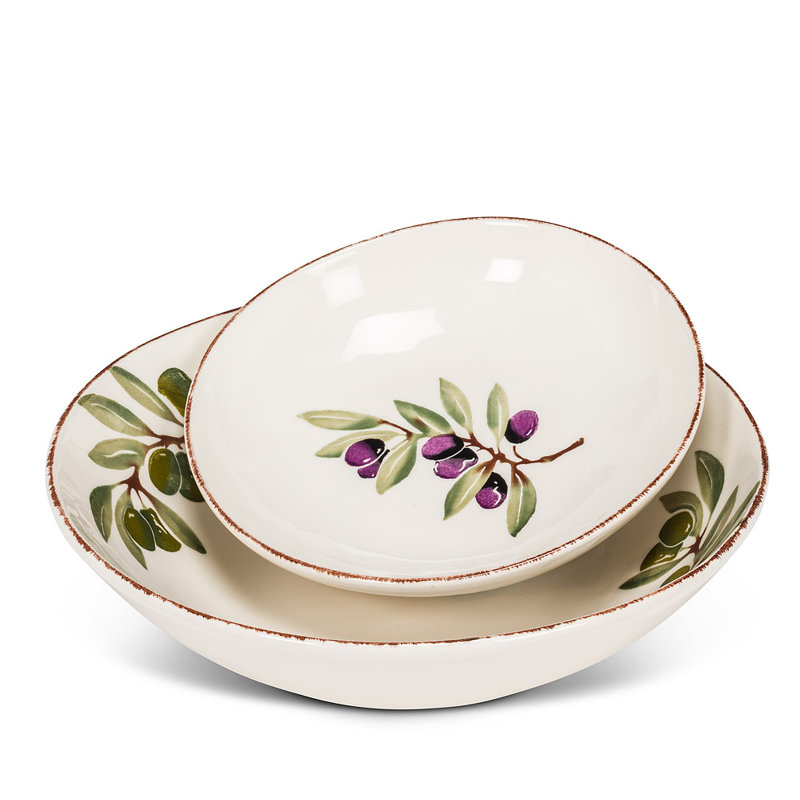 28 oz. Elenora Olive Bol de service