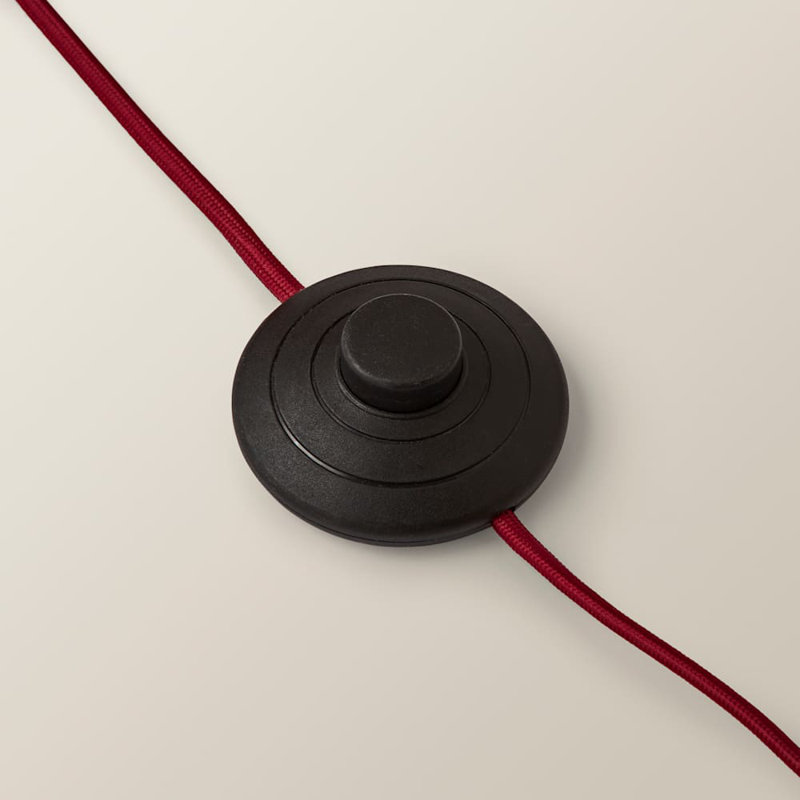 Alari 140cm Column Floor Lamp, Red, Red