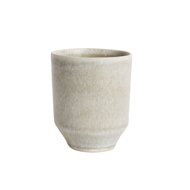 Reider Ceramic Teacup, White