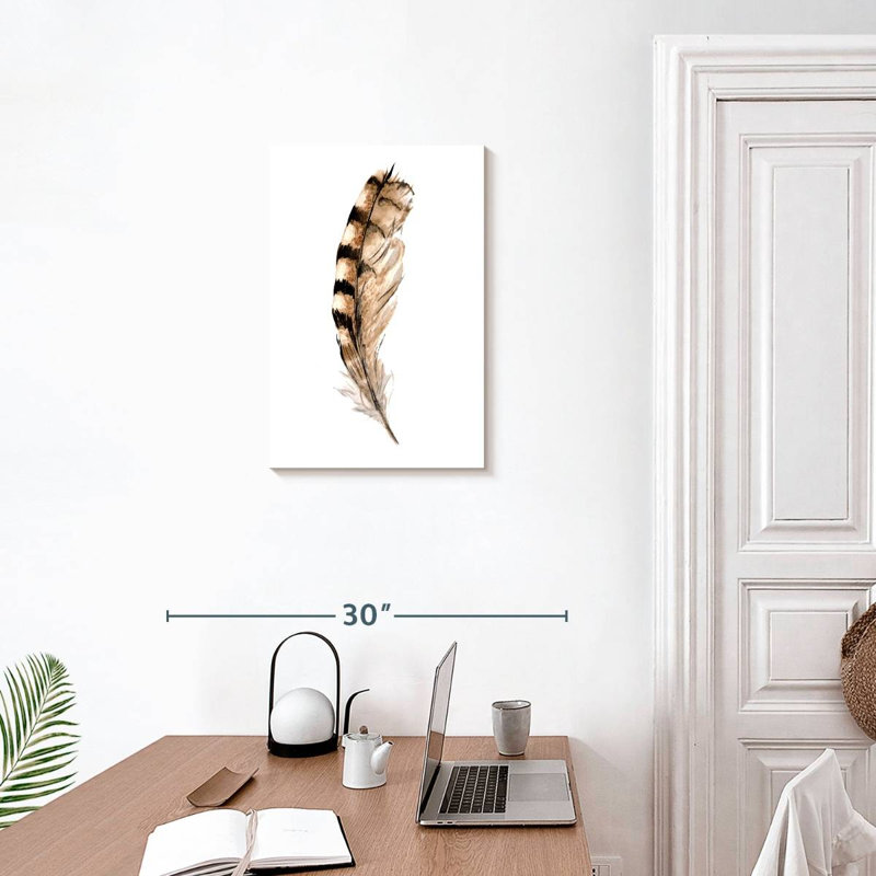 Kerner Turkey Feather, 24" H x 16" W