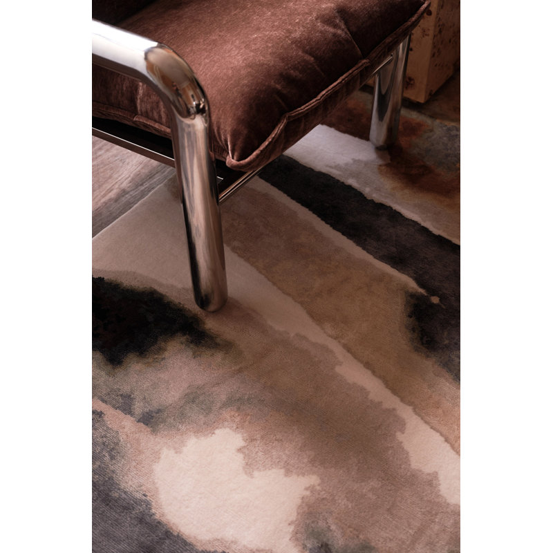 Kali Umber Area Rug, Rectangle 5' x 7'6"