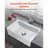 32.5x20 in Farmhouse Sink Undermount Kitchen Single Bowl Basin Fireclay White