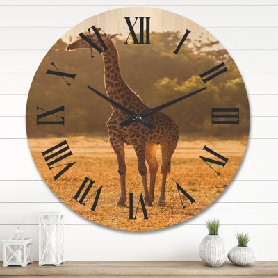 Horloge murale africaine