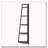70.07" Tall Corner Shelf, 5 Tier Rustic White Corner Bookshelf Bookcase Industrial Corner Ladder Shelf-1559259555