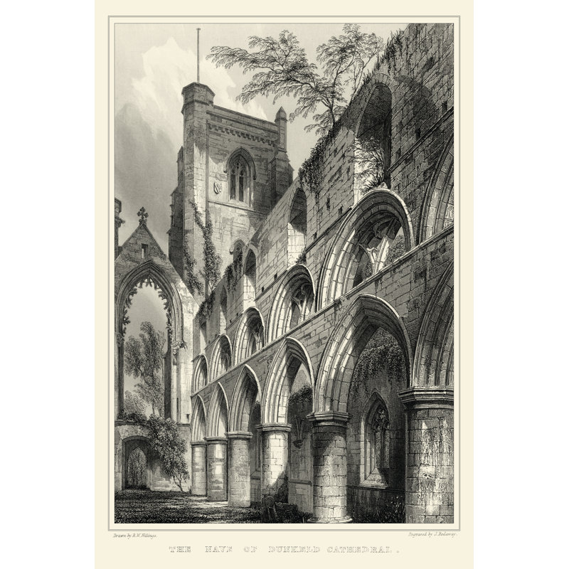 Gothic Detail VIII - Wrapped Canvas Print, 91cm H x 61cm W