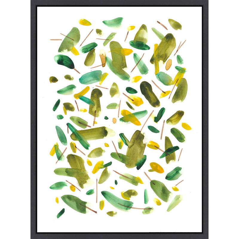 Fanatical Dreams Green II Painting by David Erickson