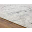 Tapis abstrait argenté / gris Ellenburg-650536937