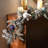 Pre-Lit Christmas Garland With Light For Mantle, Lighted Battery Operated Xmas Garland With Ball For Front Door Fireplace Table Centerpiece Outdoor Window Home Decor-247883493-247883488
