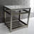 Kingston Brass Quadras 31-Inch Ceramic Console Sink with Steel Base and Shelf-49619310-49610546
