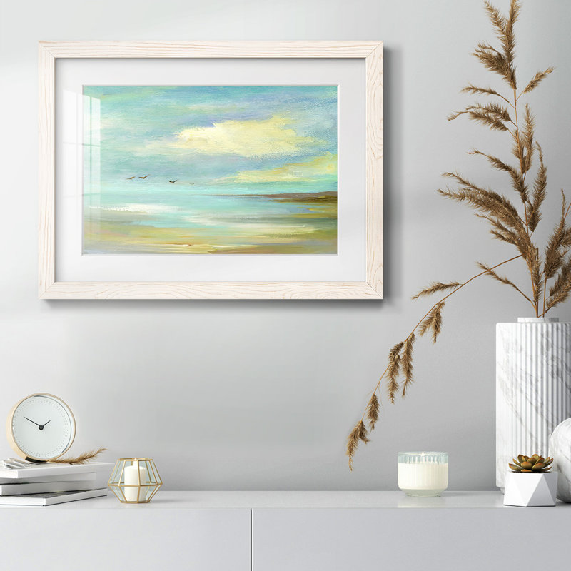 " Drifting ", White, 22" H x 32" W
