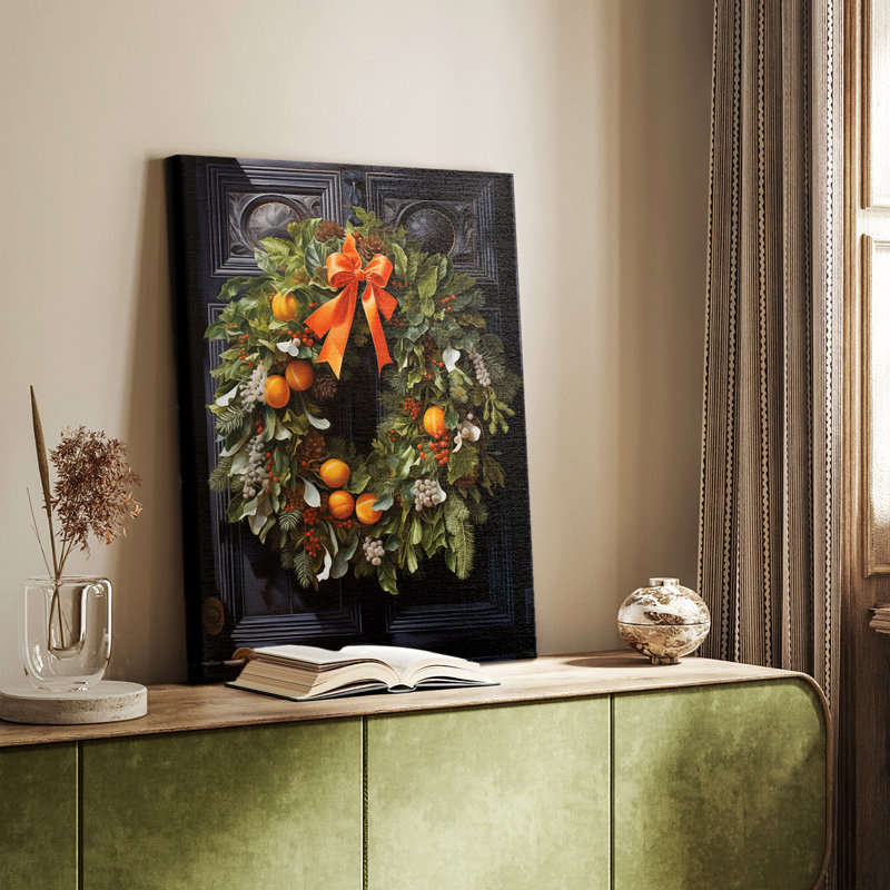 DCLIX, art des fêtes de Noël - galerie Cavas sur mesure, H 27 po x l 18 po