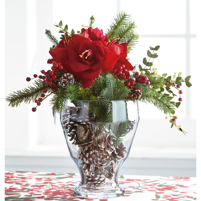 York Glass Vase Clear Everyday