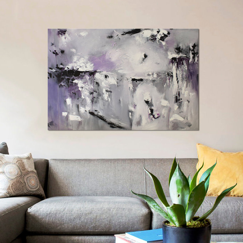 « harmonieuse sounds », impression sur toile, H 40 po x l 60 po x P 1,5 po, Pas de tapis, Toile tendue