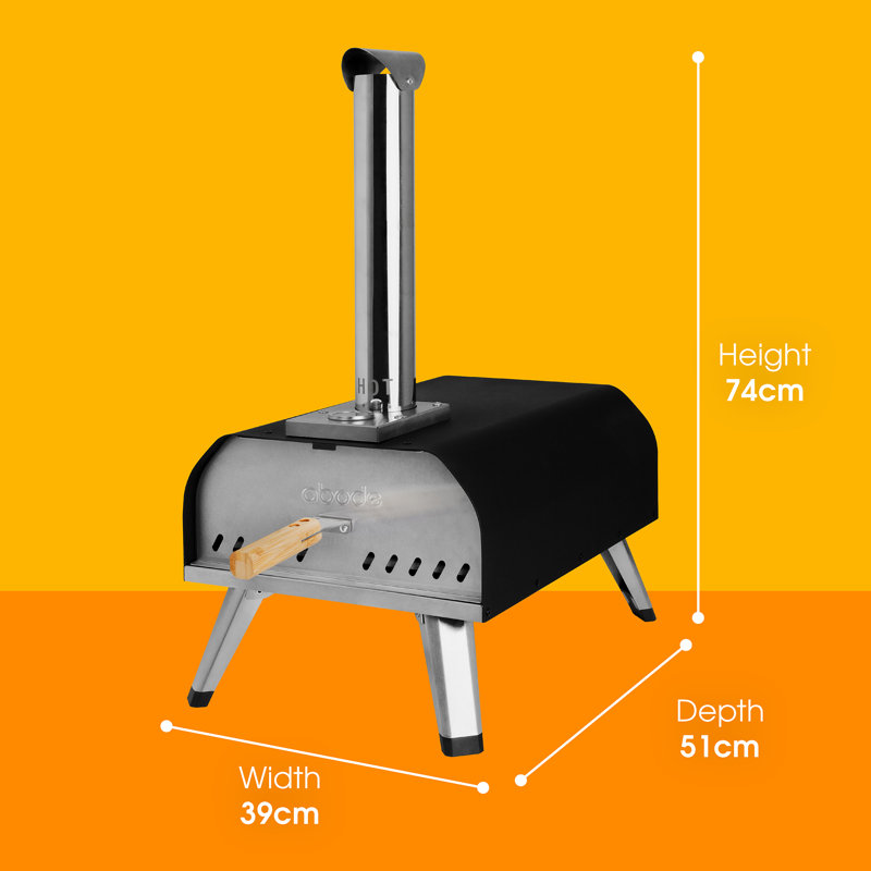 Abode Countertop Wood Pellets Pizza Oven