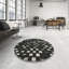 Tapis noir/blanc à motifs-265887931