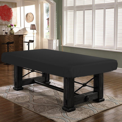 Blue Elephant Wood Pool Table Cover