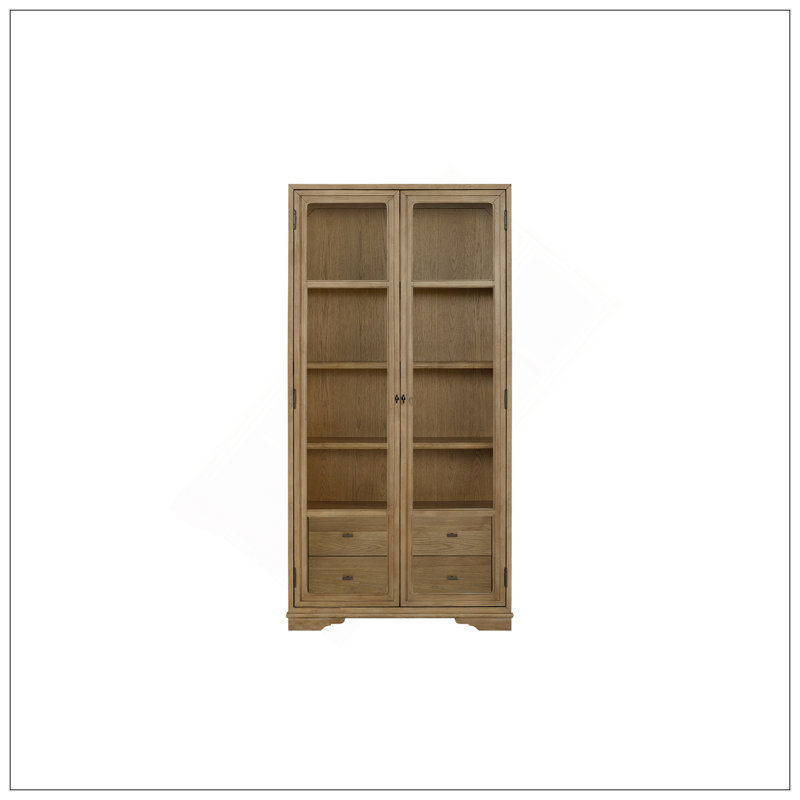 Grande vitrine - Cajou, Havane clair
