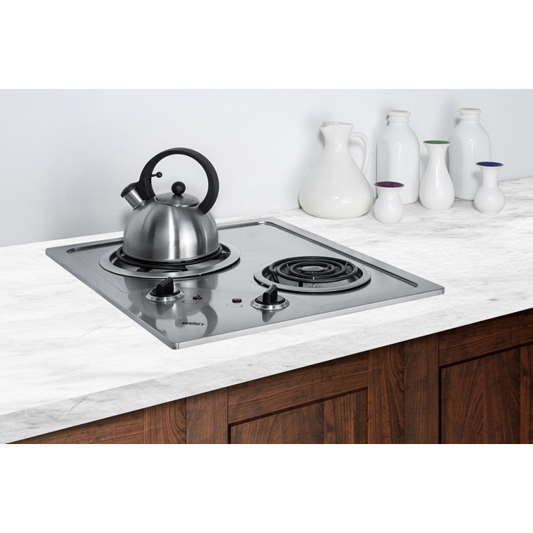 Summit Appliance 22 Stainless Steel Electric Cooktop u0026 Reviews | Wayfair