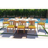 Chatsworth 9 Piece Dining Set With 42" Expansion Table