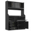 180 cm H Glass Standard Pantry / Tall Cabinet